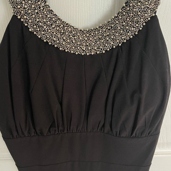 Scarlet note black sparkly neckless dress size 12 - Picture 6 of 6